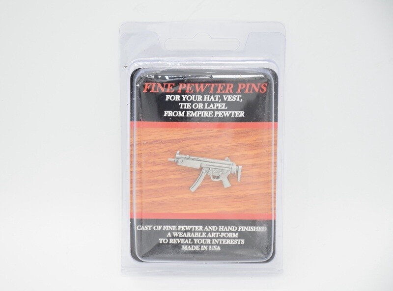 HECKLER &amp; KOCH HK MP5 A3 RIFLE HAT PIN/LAPEL PIN
