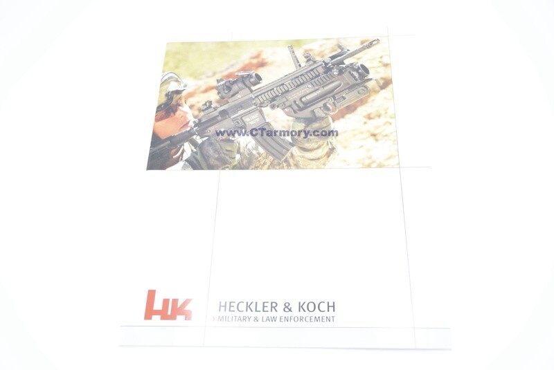 HECKLER &amp; KOCH HK MILITARY/LAW ENFORCEMENT CATALOG/MANUAL