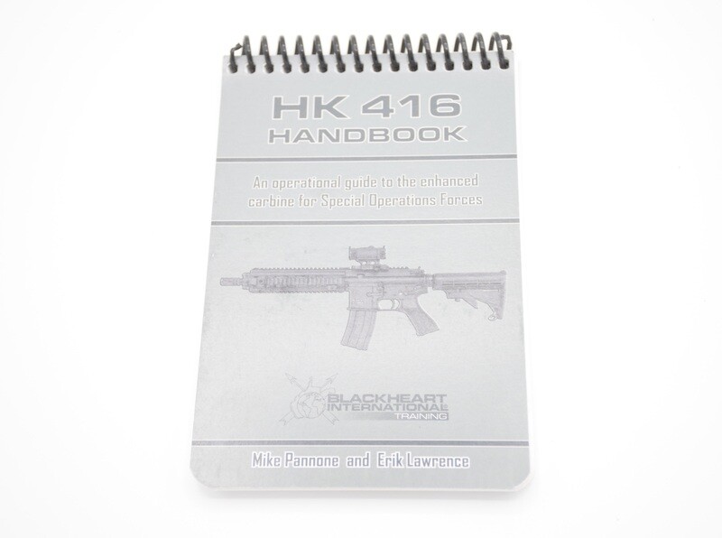 HECKLER &amp; KOCH HK 416 HANDBOOK OPERATIONAL GUIDE ARMORER MANUAL HK MR 556 HK417