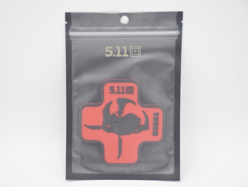 5.11 TACTICAL RHINO BREACHER LOGO PATCH HOOK/LOOP BACKING