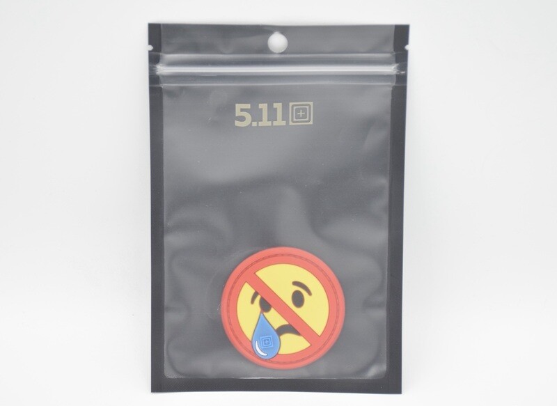 5.11 TACTICAL &quot;NO SNOW FLAKES&quot; LOGO PATCH HOOK/LOOP BACKING