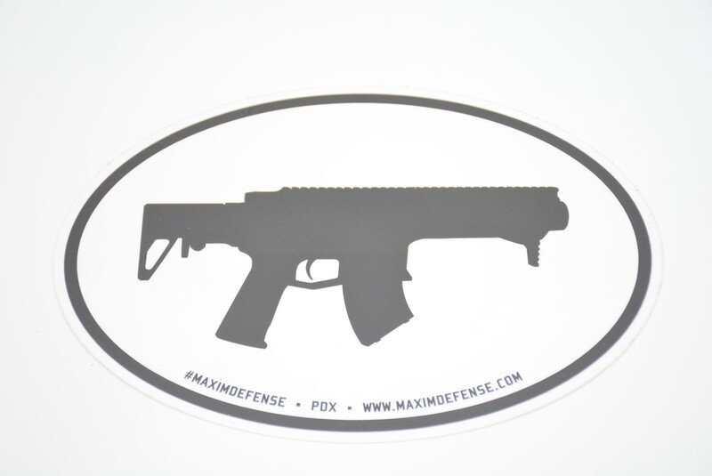 MAXIM DEFENSE PDX RIFLE STICKER/DECAL