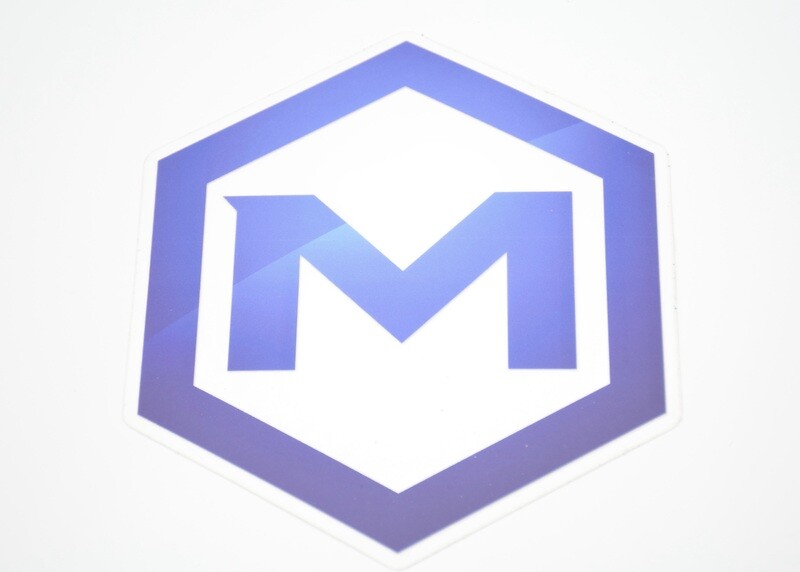 MAXIM DEFENSE "M" LOGO STICKER/DECAL LARGE STICKER FACTORY OEM DECAL