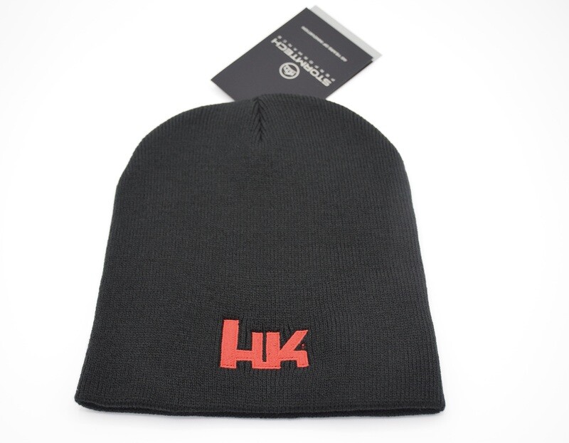 HECKLER &amp; KOCH HK KNIT BEANIE HAT/CAP BLACK HK USP P7PSP P7M8 P7M10 VP9 VP40 P30SK