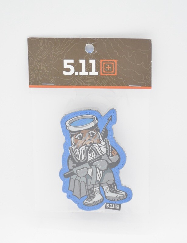 5.11 TACTICAL GNOME NAVY SEAL PROMO PATCH TACTICAL LOGO PATCH HOOK/LOOP BACKING​ VINTAGE RARE
