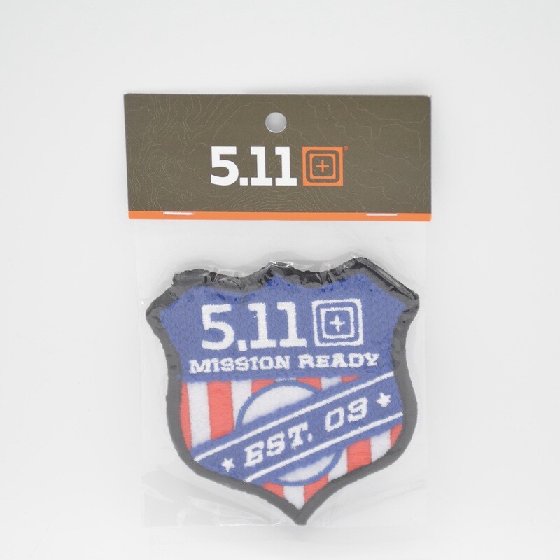 5.11 TACTICAL &quot;MISSION READY&quot; PROMO PATCH LOGO PATCH HOOK/LOOP BACKING