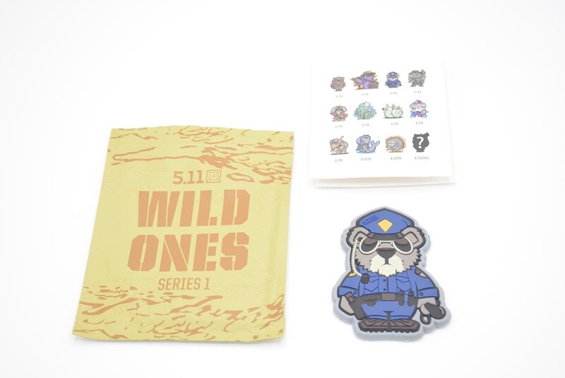 5.11 TACTICAL WILD ONES SERIES 1 &quot;POLICE KOALA&quot; HOOK/LOOP BACKING 1/9