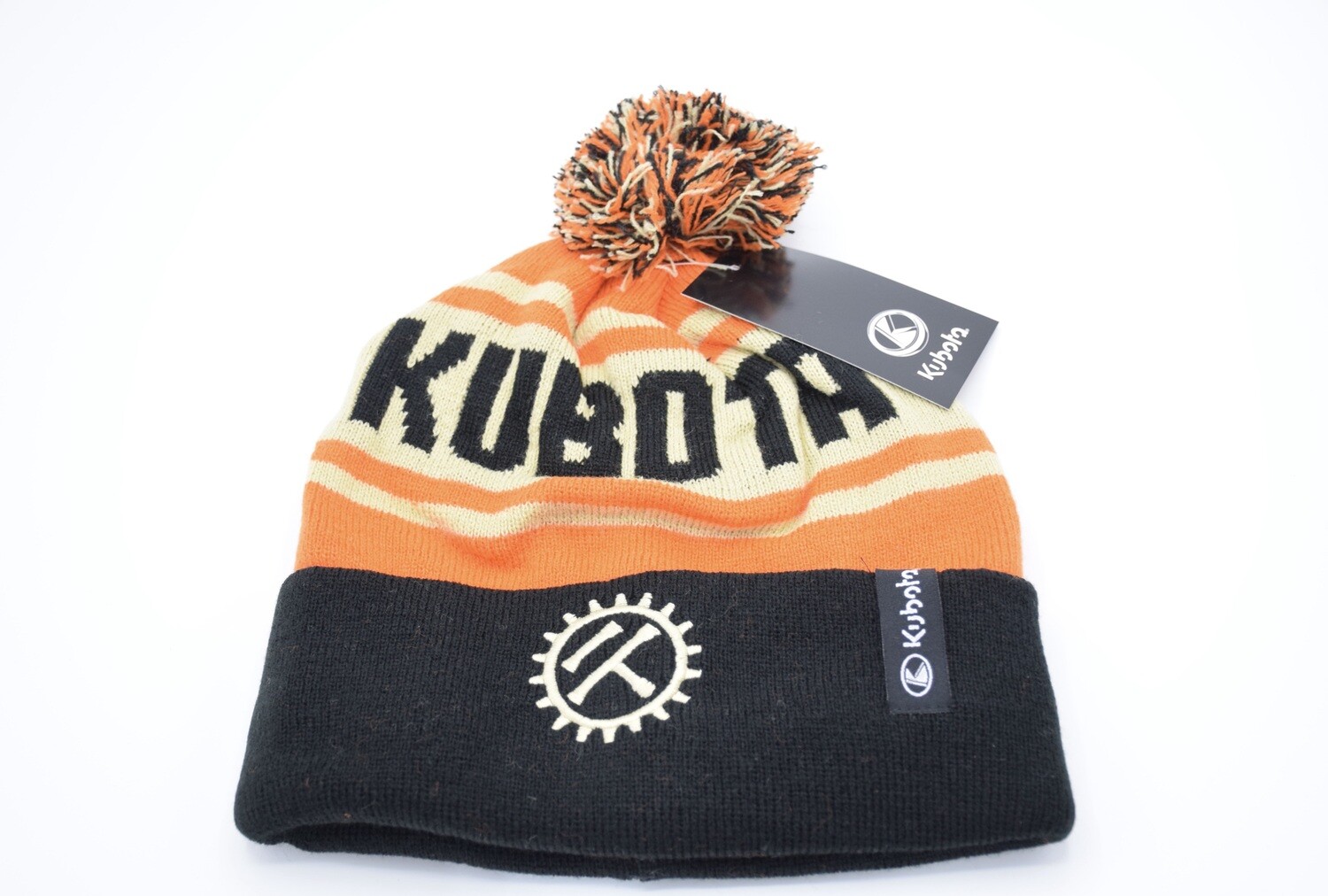 KUBOTA TRACTORS POM POM BEANIE HAT BX1880 BX23S BX25 B2650 B3350 GRAND MX SERIES