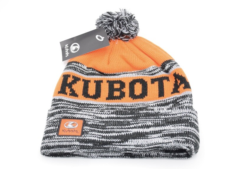 KUBOTA TRACTORS POM POM BEANIE HAT BX23S BX25 B3350 BX1880 B2650 GRAND MX SERIES