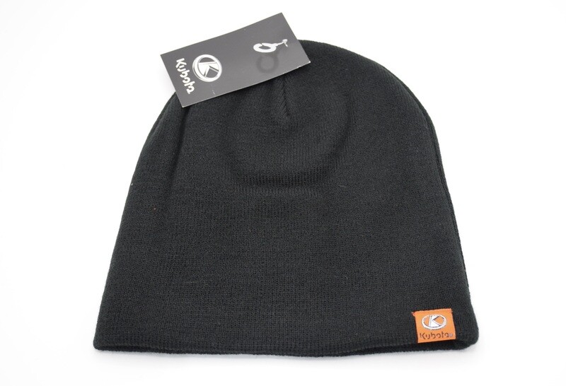 KUBOTA BLACK KNIT BEANIE HAT/WINTER CAP