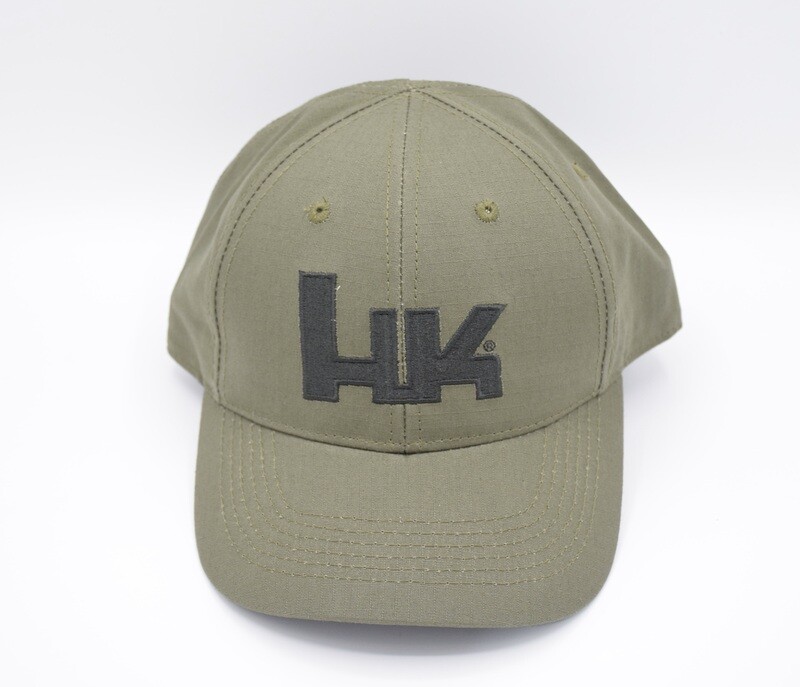 HECKLER &amp; KOCH HK OD GREEN RIPSTOP HAT/BASEBALL CAP HK P7M8 MP5 VP9 VP40