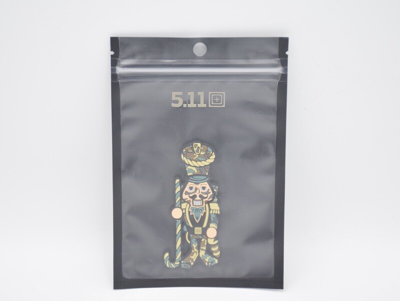 5.11 TACTICAL HOLIDAYS OPS &quot;CAPTAIN CAMO&quot; NUTCRACKER LOGO PATCH HOOK/LOOP BACKING