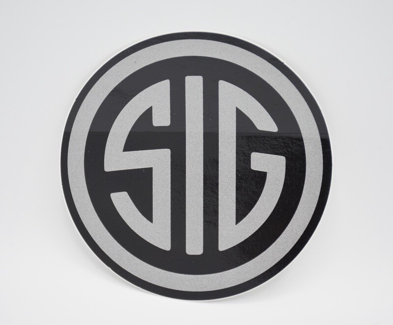 SIG SAUER SIG ARMS MARK LOGO STICKER SIG P365 P320 P226 P220 P225 M17 M18 1911