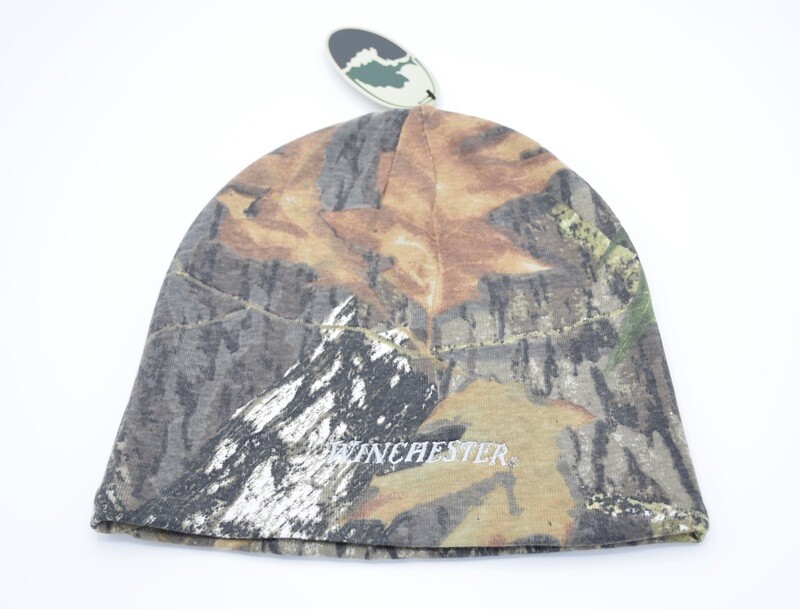 WINCHESTER BEANIE HAT/WINTER HAT MOSSY OAK CAMO SUPER X RAHG