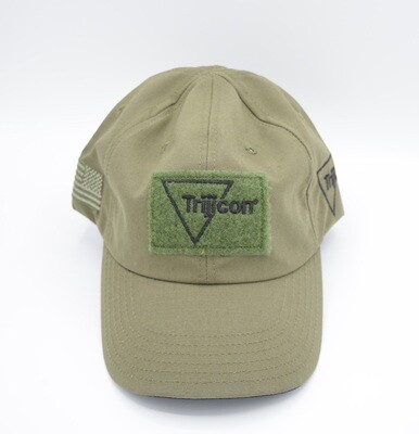 Trijicon Gear Store Trijicon Gear Black Hat with Hook/Loop Patch Panel