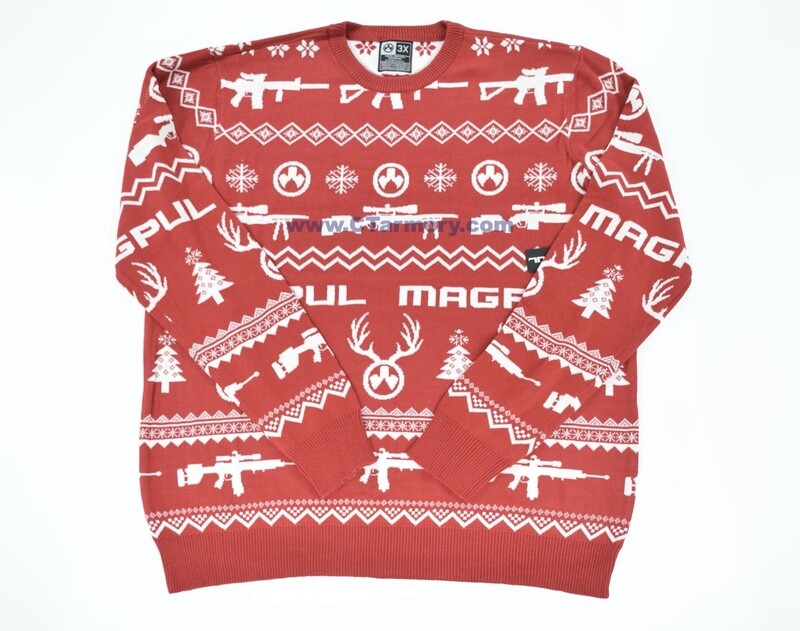 MAGPUL UGLY CHRISTMAS SWEATER 2021 RED/WHITE 3XL/XXXL