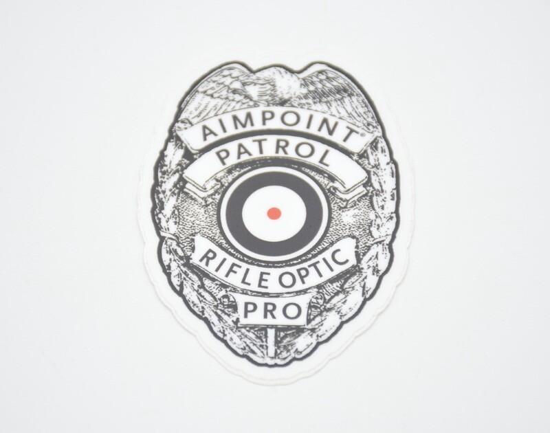 AIMPOINT PRO PR OPTIC BADGE LOGO STICKER/DECAL MICRO T1 AIMPOINT T2 AIMPOINT PRO