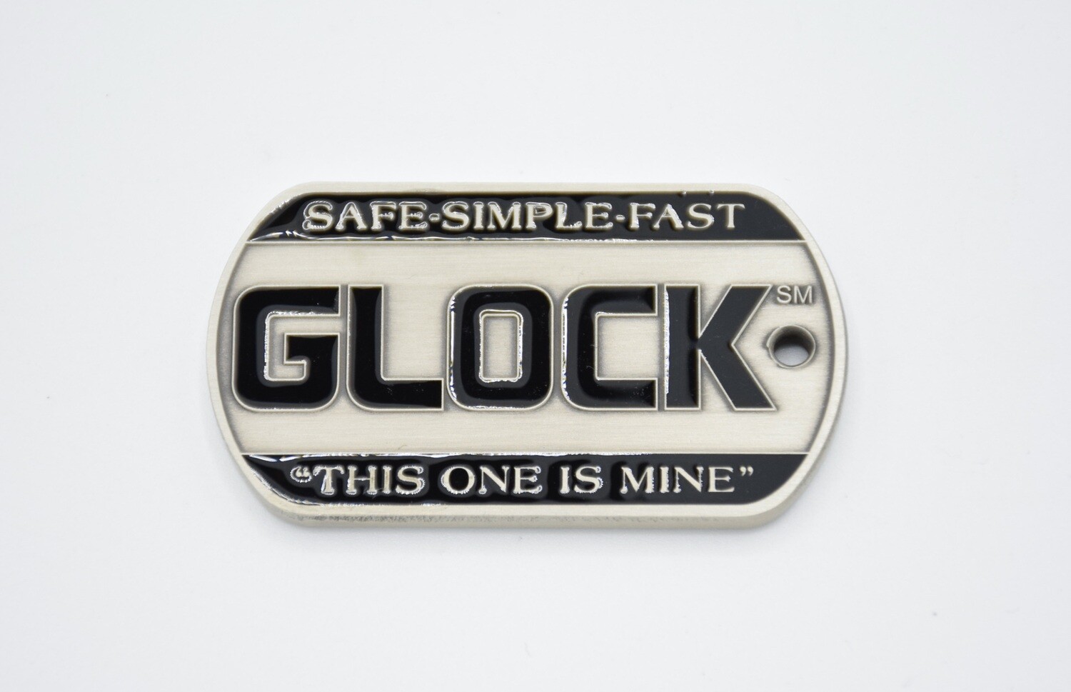 GLOCK PERFECTION CHALLENGE COIN USMC GUNNERY SERGEANT R. LEE ERMEY DOG TAG RARE