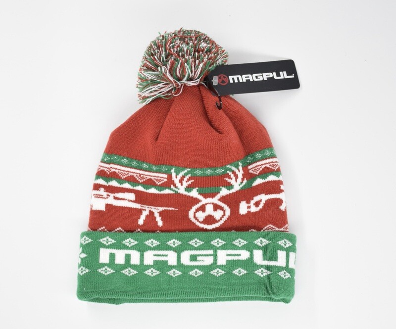 MAGPUL UGLY CHRISTMAS BEANIE HAT/CAP FACTORY RED/GREEN/WHITE RIFLE HAT BRAND NEW 2021