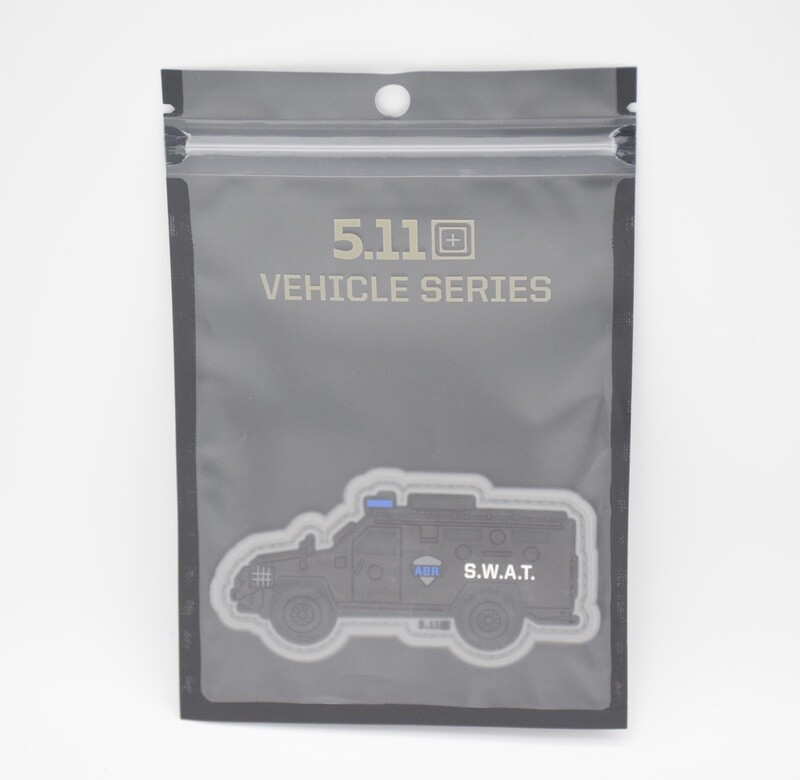 5.11 TACTICAL &quot;SWAT BEARCAT/SWAT VAN&quot; LOGO PATCH HOOK/LOOP BACKING