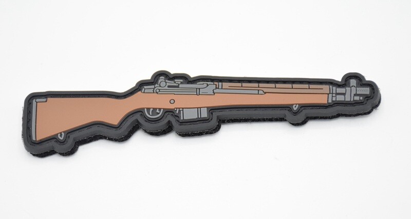 SPRINGFIELD ARMORY M1A RIFLE LOGO PATCH HOOK/LOOP BACKING ***LARGE PATCH***