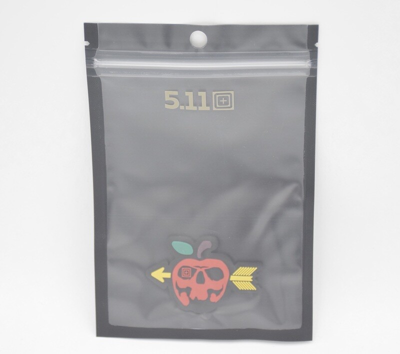 5.11 TACTICAL &quot;BAD APPLE&quot; LOGO PATCH HOOK/LOOP BACKING