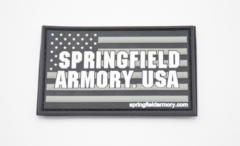 SPRINGFIELD ARMORY USA FLAG LOGO PATCH HOOK/LOOP BACKING