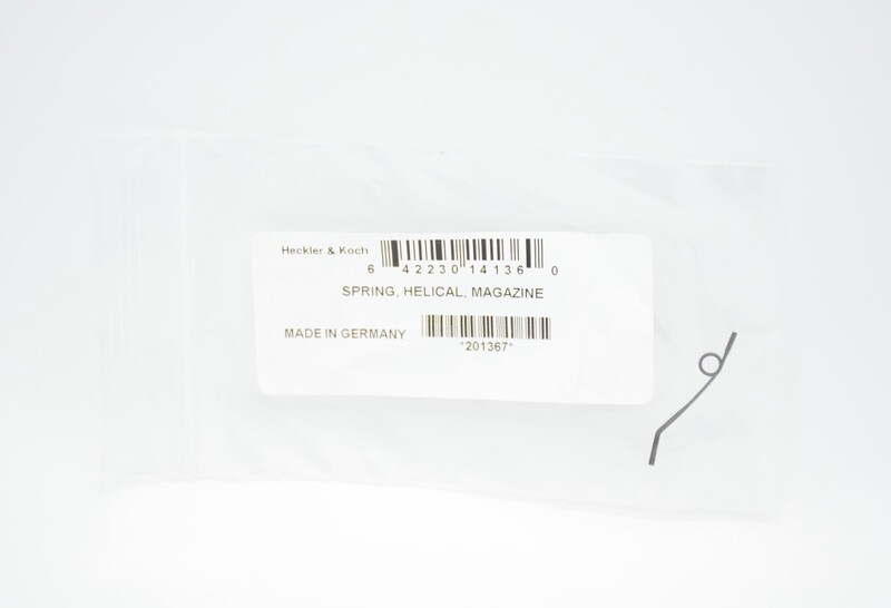 HECKLER &amp; KOCH HK P9S HELICAL MAGAZINE CATCH SPRING/CATCH SPRING FACTORY OEM