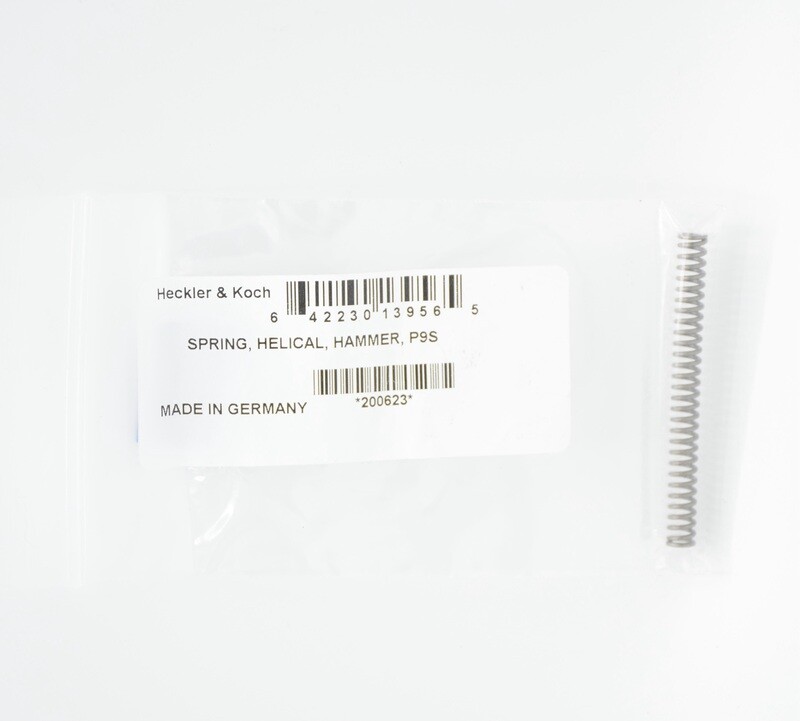 HECKLER &amp; KOCH HK P9S/P9 HELICAL HAMMER SPRING 9MM/.45 FACTORY ARMORER PART RARE