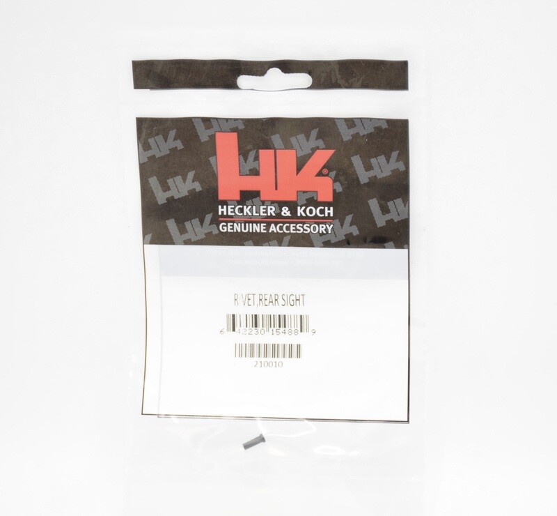 HECKLER &amp; KOCH HK P9S REAR SIGHT RIVET 9MM/.45 ARMORERS PARTS HK FACTORY OEM
