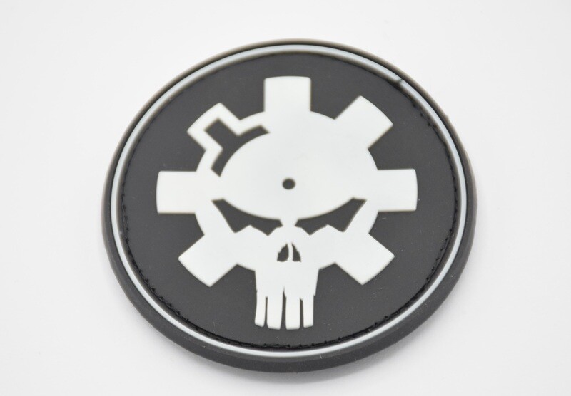 AR15.COM &quot;BOLT FACE PUNISHER&quot; AR15 BOLT FACE LOGO PATCH HOOK/LOOP BACKING