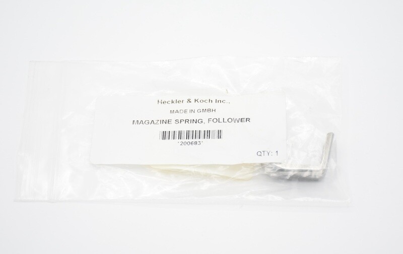 HECKLER &amp; KOCH HK P9S/P9 MAGAZINE FOLLOWER 9MM FACTORY GERMAN OEM 9MM