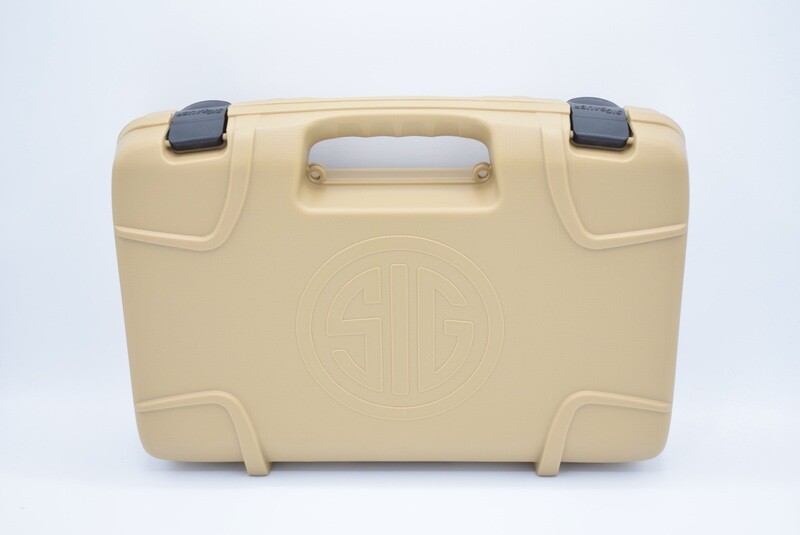 SIG SAUER SPECIAL EDITION TAN/FDE PISTOL CASE/BOX SIG P320 P229 P226 P365