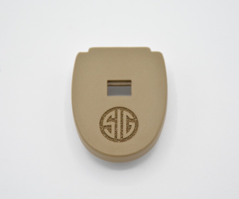 SIG SAUER P320/250 FLOOR PLATE COYOTE BROWN/TAN P320/250 FULL SIZE/COMPACT PISTOLS