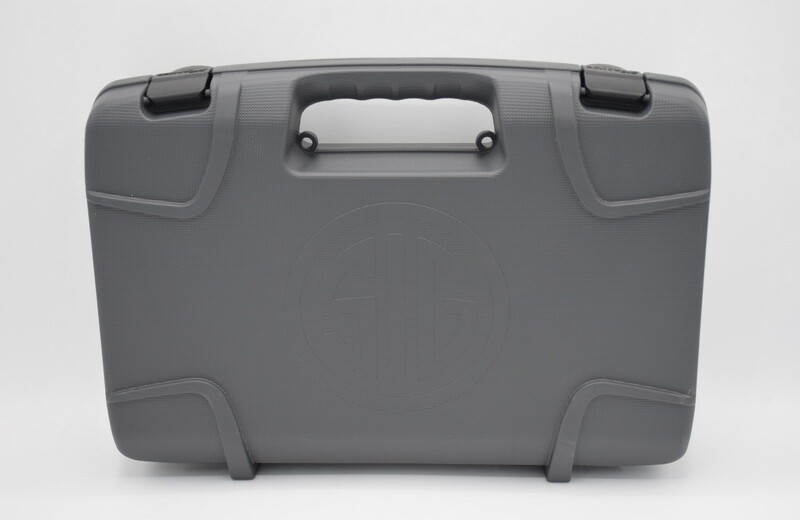 SIG SAUER P320 PISTOL CASE/BOX GRAY SIG P320 P229 P226 P365 M17 M18
