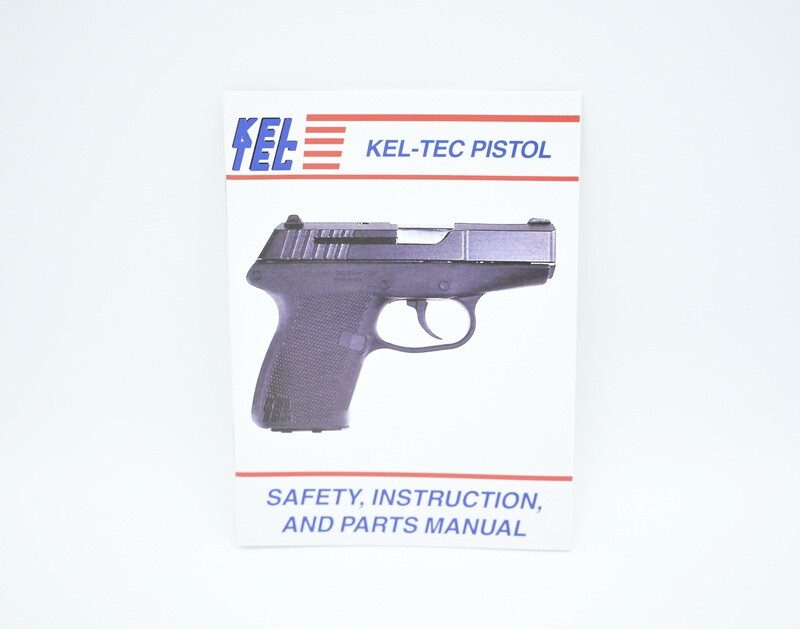 KEL TEC PISTOL FACTORY MANUAL/INSTRUCTION BOOK 9MM KEL TEC OEM
