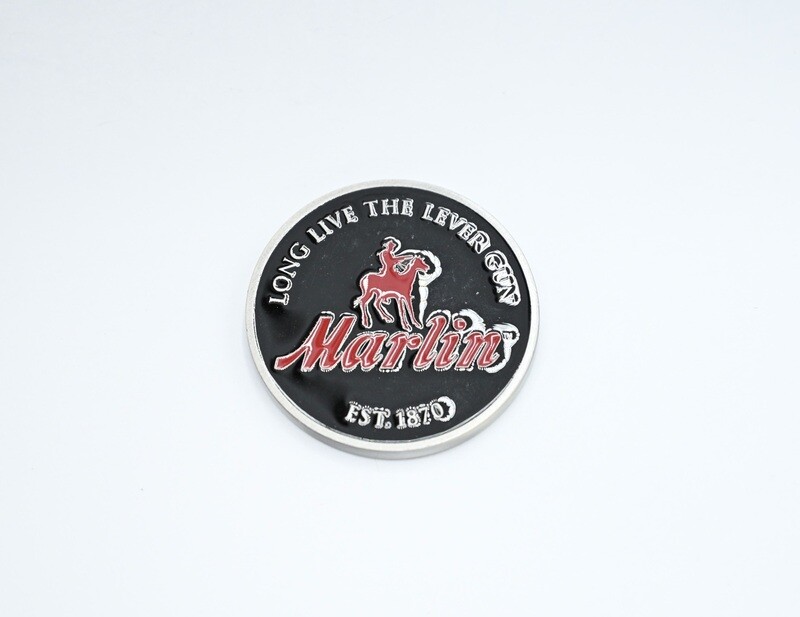 RUGER FIREARMS/MARLIN FIREARMS CHALLENGE COIN &quot;LONG LIVE THE LEVER GUN&quot; &quot;ARMS MAKERS FOR RESPONSIBLE CITIZENS&quot;