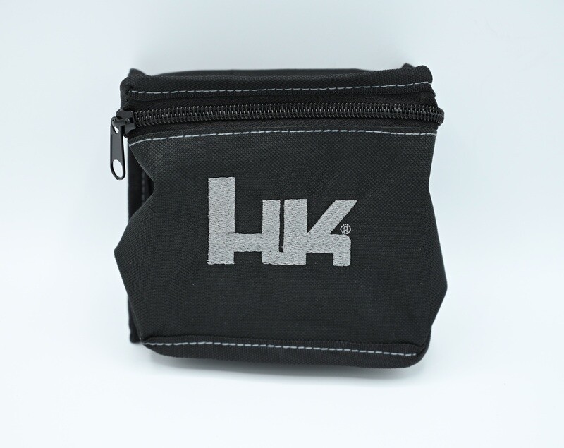 HECKLER &amp; KOCH HK SMALL ACCESSORY POUCH HOOK/LOOP/VELCRO BACKING FOR RIFLE CASES