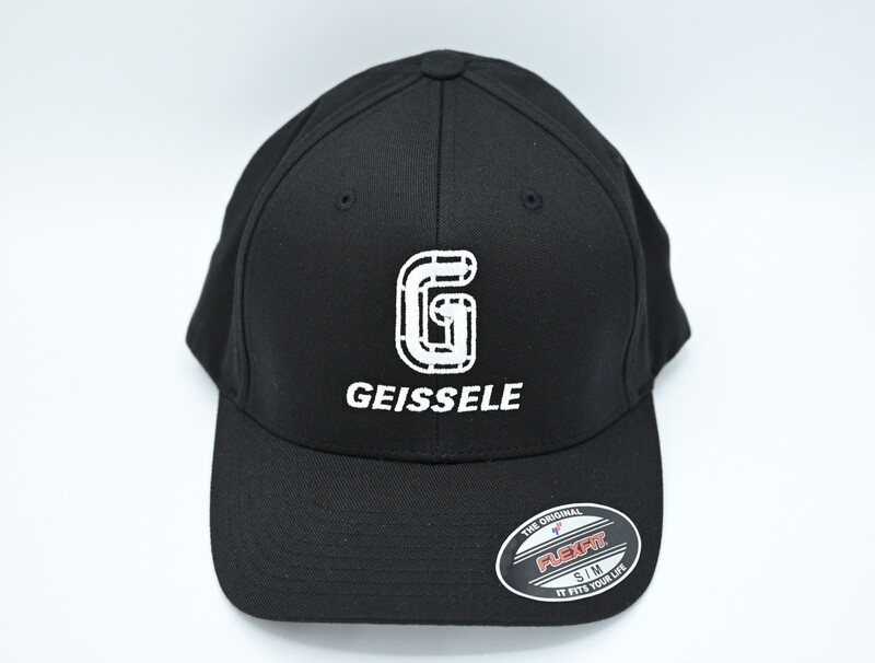 GEISSELE FITTED HAT/BASEBALL CAP ANGRY SNAKE LOGO S/M SMALL/MEDIUM