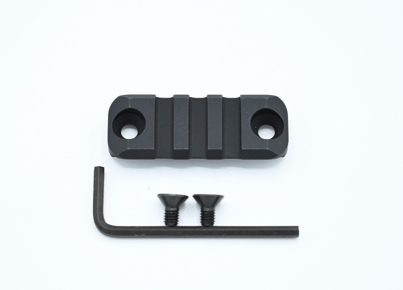GEISSELE 2 HOLE ACCESSORY RAIL FOR GEISSELE HECKLER &amp; KOCH HK 416/MR556 SMR RAILS BLACK