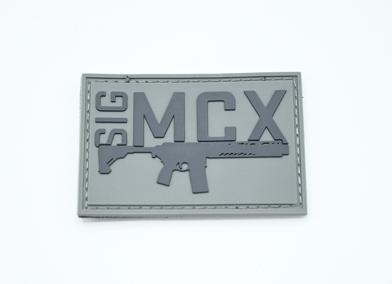 SIG SAUER SIG MCX RIFLE LOGO PATCH HOOK/LOOP BACKING