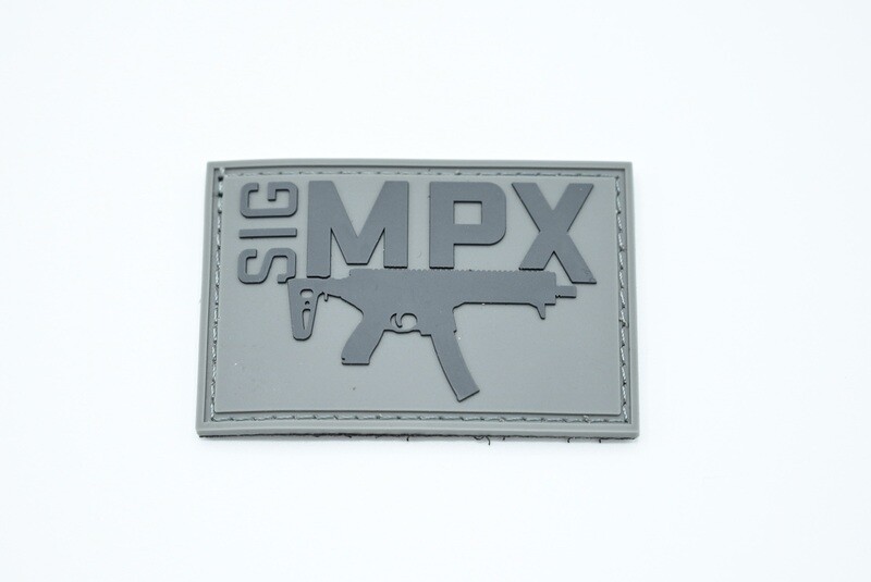 SIG SAUER SIG MPX LOGO PATCH HOOK/LOOP BACKING