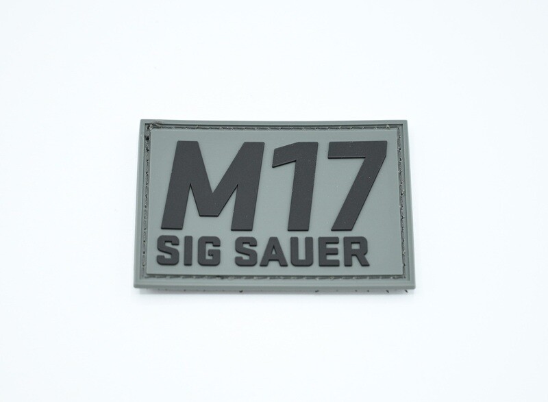 SIG SAUER SIG M17 PISTOL LOGO PATCH HOOK/LOOP BACKING