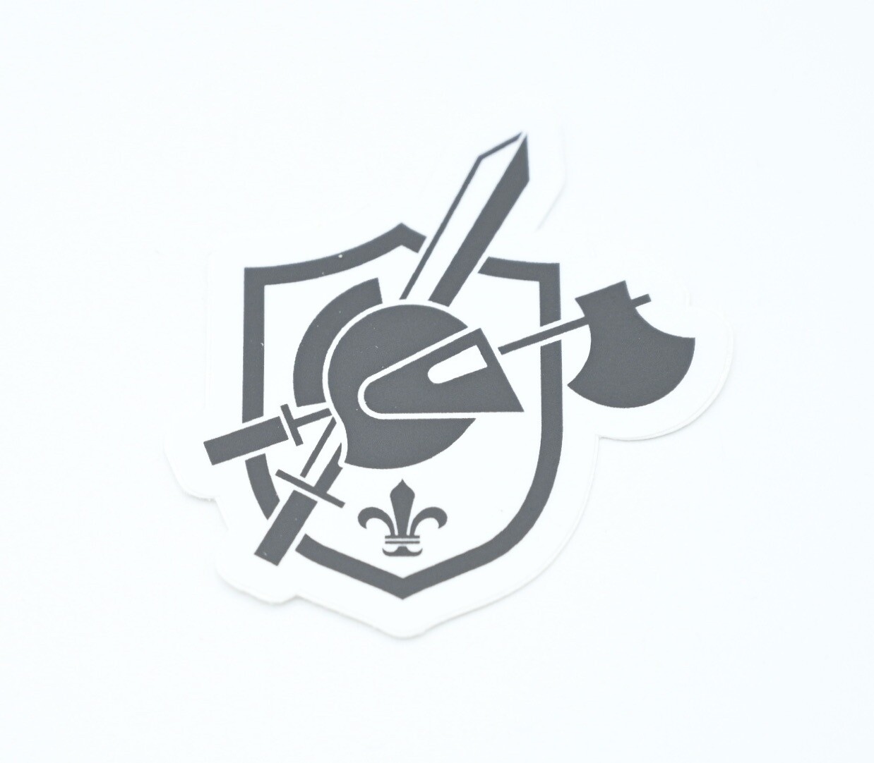 KNIGHTS ARMAMENT KAC STICKER/DECAL KNIGHTS SHIELD/CREST LOGO