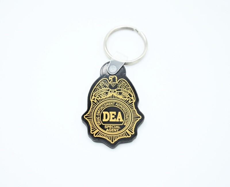 DEA DRUG ENFORCEMENT AGENCY KEYCHAIN SPECIAL AGENT FEDERAL US RARE FBI CIA ATF
