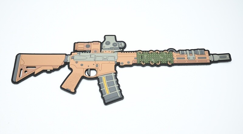 UNITY AR15 RIFLE LOGO PATCH GIANT PATCH 15” X 5.50” LIMITED EDITION #120/150