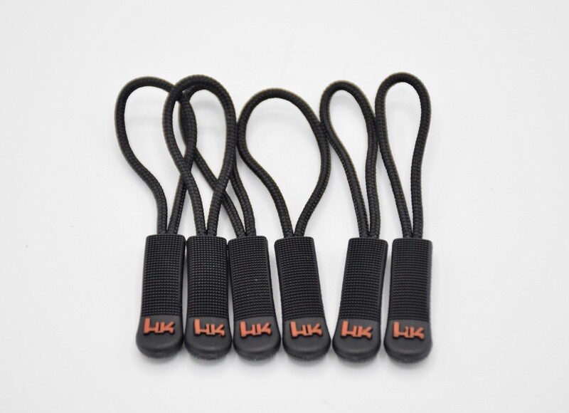 HECKLER &amp; KOCH HK ZIPPER PULLZIPPER TABS (6) PACK HK FACTORY OEM G36 MP5 416 MR556