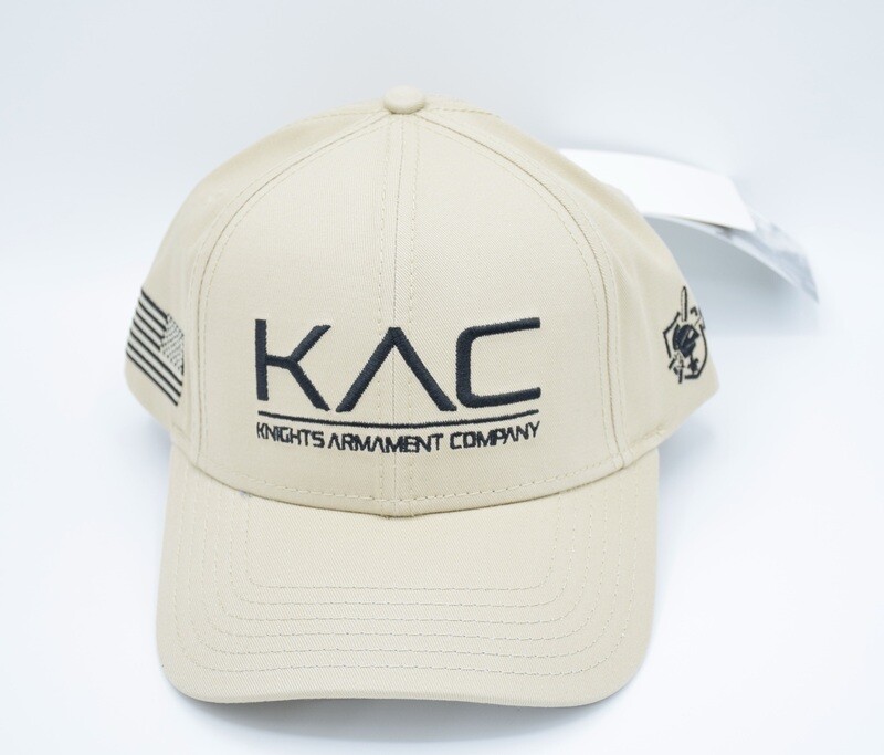 KNIGHTS ARMAMENT KAC BASEBALL CAP/HAT TAN/FDE SR15 SR 25 SR 30 RAS RAIL