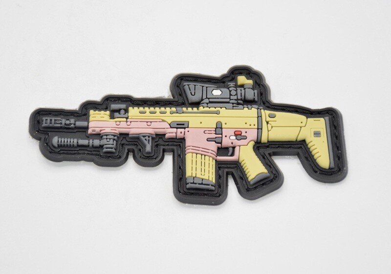 FNH FN “SCAR 17S/SCAR 17” LOGO PATCH HOOK/LOOP BACKING FN SCAR P90 PS90