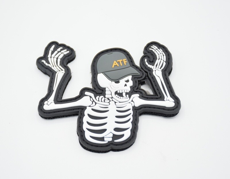 “WAITING ON ATF SKELETON” LOGO PATCH ATF FORM 1 FORM 4 SBR/SUPPRESSOR